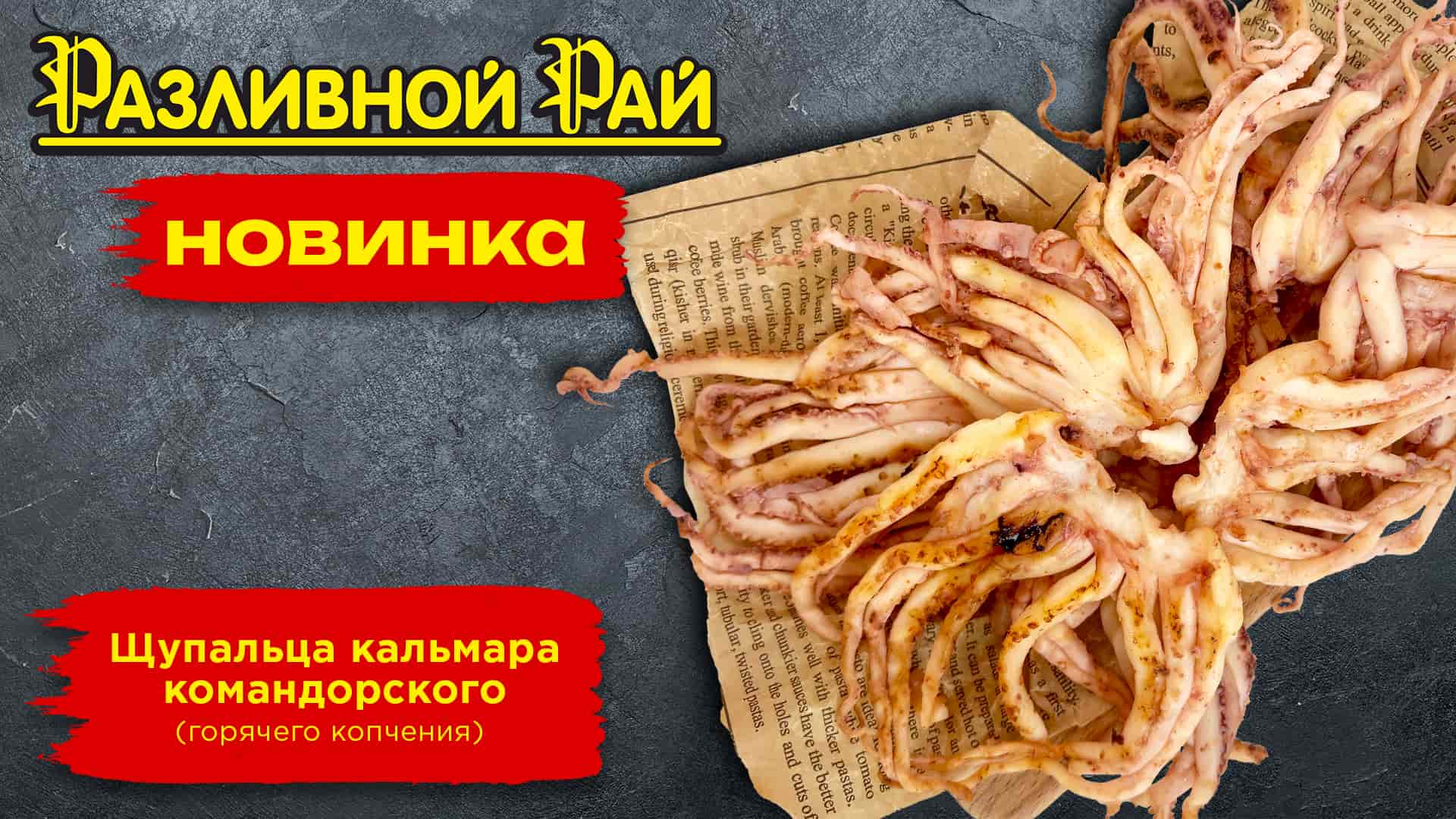 ЩУПАЛЬЦА КАЛЬМАРА КОМАНДОРСКОГО!